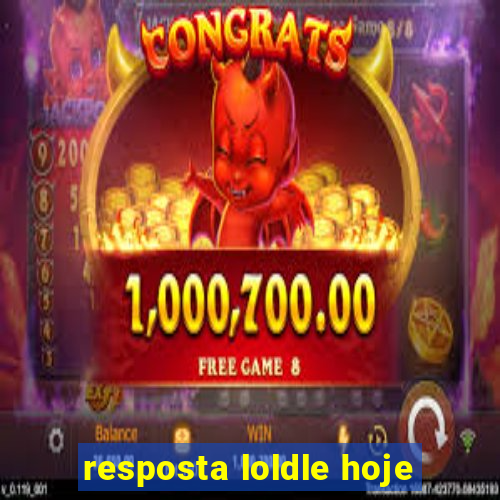 resposta loldle hoje